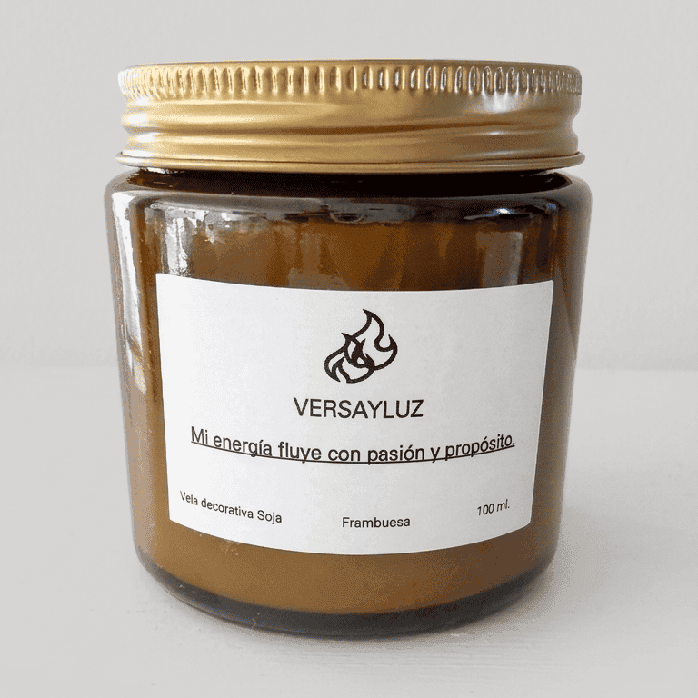 Vela de Soja Frambuesa